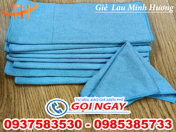 khăn lau vuông nhiều màu giá sỉ rẻ