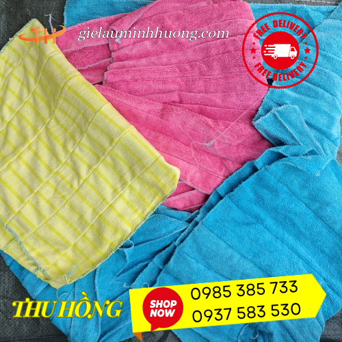 Khăn lau xe microfiber 40x60cm làm sạch tận gốc Khăn lau xe microfiber 40x60cm làm sạch tận gốc