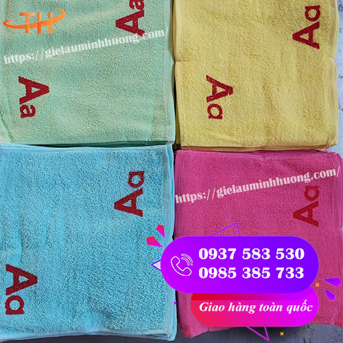 khăn mặt mầm non giá rẻ mua ở đâu?