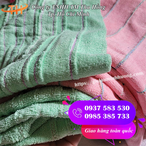 khăn may nối sợi microfiber siêu thấm hút