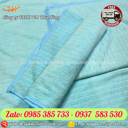Khăn microfiber lau đa năng dùng trong gia đình, văn phòng Khăn microfiber lau đa năng dùng trong gia đình, văn phòng