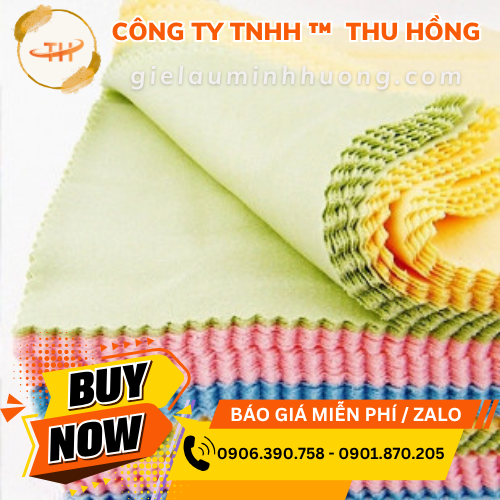 Khăn microfiber lau kính cao cấp không xơ vải Khăn microfiber lau kính cao cấp không xơ vải