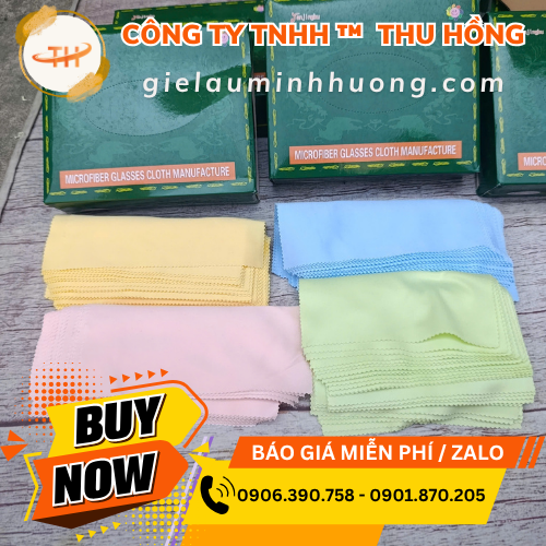 Khăn microfiber lau kính đa năng dùng nhiều lần Khăn microfiber lau kính đa năng dùng nhiều lần