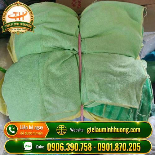 Khăn nối microfiber bán cân ký tiết kiệm Khăn nối microfiber bán cân ký tiết kiệm