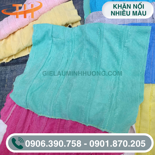 khăn lau nối nhiều màu giá sỉ Khăn lau nối nhiều màu Microfiber giá sỉ tốt