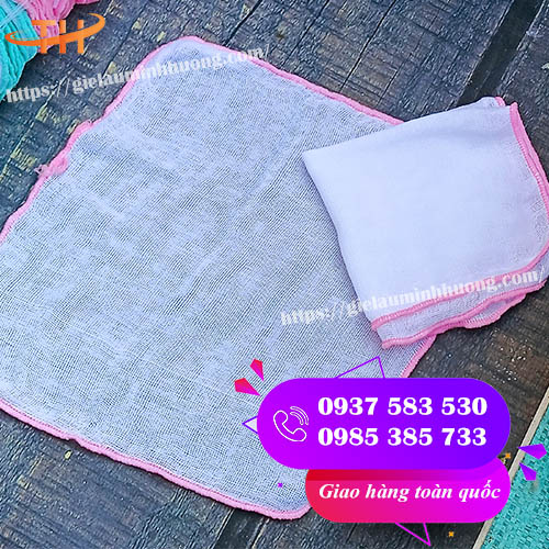 khăn sữa cho bé 2 lớp