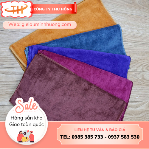 Khăn tắm Microfiber Khăn tắm Microfiber giá rẻ, nhiều màu đẹp tại TPHCM