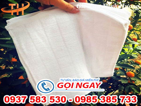 Khăn trắng cotton giá rẻ