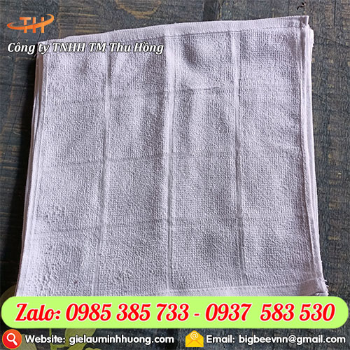 Khăn trắng nhỏ nhiều ô vuông Khăn trắng nhỏ nhiều ô vuông