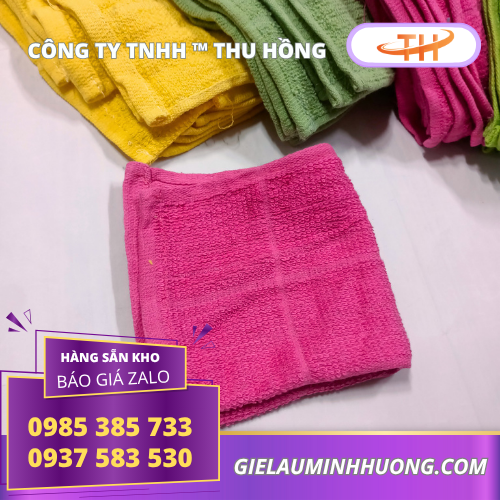 Khăn vuông cotton 28cm nhiều màu đẹp Khăn vuông cotton 28cm nhiều màu đẹp