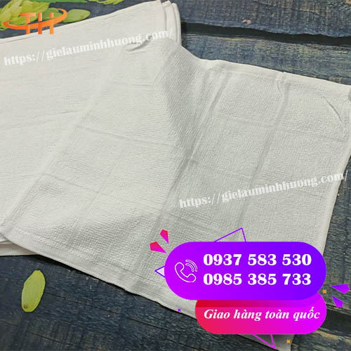 khăn vuông lau bàn nhỏ sợi cotton
