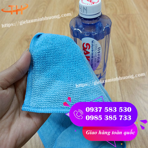 khăn vuông sợi cotton siêu thấm