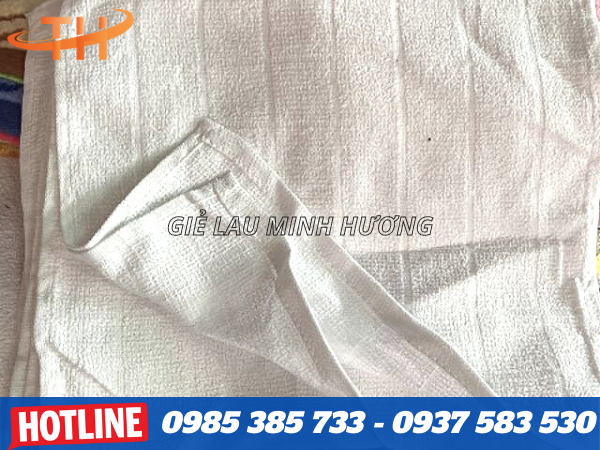 khăn vuông trắng cân ký