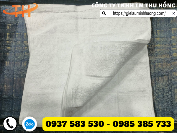 Khăn vuông trắng trơn giá sỉ rẻ ở đâu?