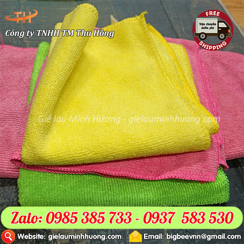 Khăn xốp đủ màu lau đa năng gia đình, văn phòng Khăn xốp đủ màu lau đa năng gia đình, văn phòng