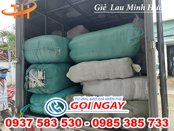 Thu Hồng lên 5000 kg giẻ lau màu giao Dĩ An, Bình Dương 01