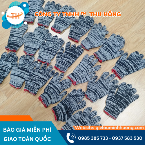 Lô hàng sỉ găng tay len sợi 40g màu muối tiêu Lô hàng sỉ găng tay len sợi 40g màu muối tiêu