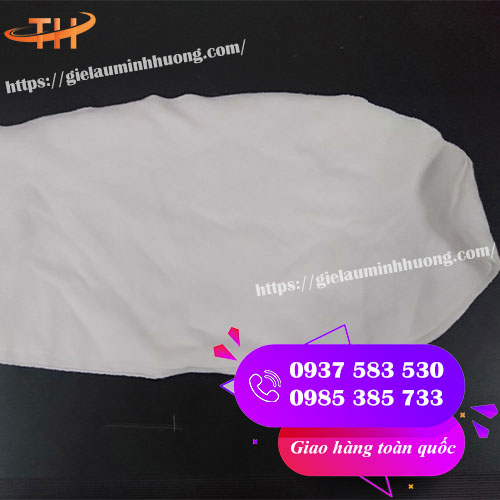 lốc vải trắng nhỏ không bụi