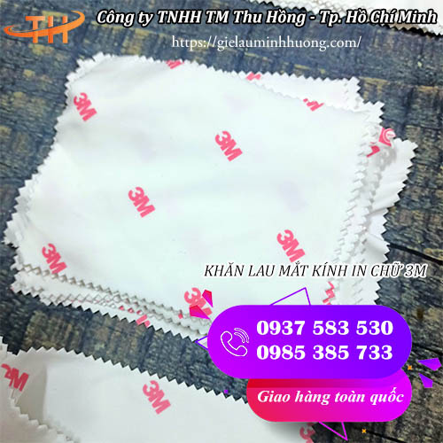 mẫu khăn lau mắt kính có chữ 3M mẫu khăn lau mắt kính có chữ 3M