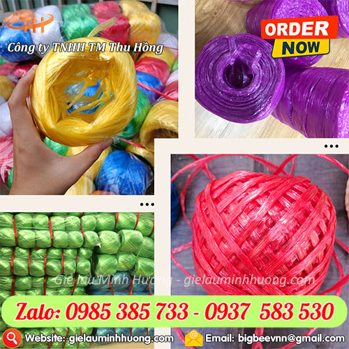 Một số mẫu dây buộc hàng nilon thông dụng Một số mẫu dây buộc hàng nilon thông dụng