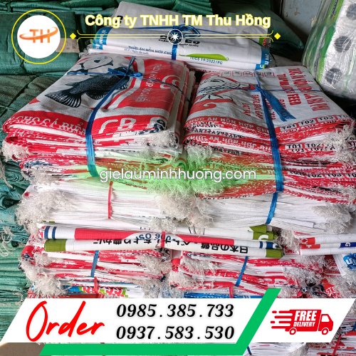Mua bán bao thức ăn cá 25kg giá rẻ Mua bán bao thức ăn cá 25kg giá rẻ