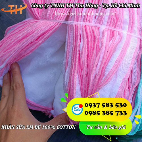khăn sữa em bé của Thu Hồng mua bán giá rẻ khăn sữa em bé tại xưởng miền Nam