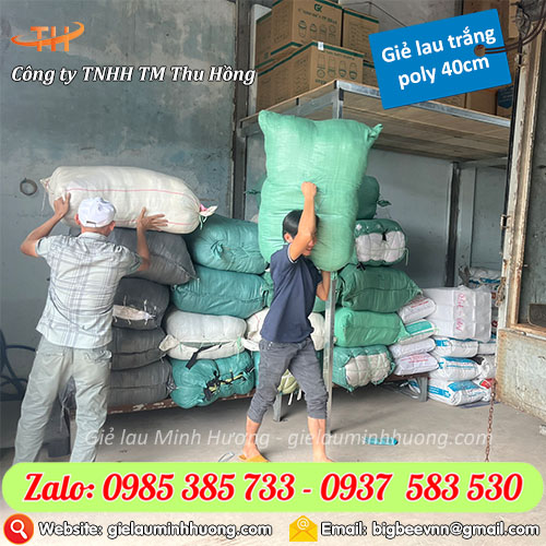 Mua bán sỉ giẻ lau công nghiệp trắng 40cm loại tốt sạch giá rẻ Mua bán sỉ giẻ lau công nghiệp trắng 40cm loại tốt sạch giá rẻ