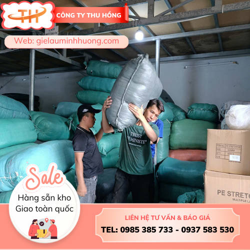 Giẻ lau may nối Mua giẻ lau máy các loại giá rẻ tại Thu Hồng