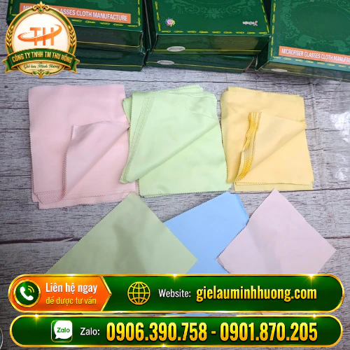 Khăn lau kính microfiber giá sỉ cho cửa hàng Mua khăn microfiber lau mắt kính giá sỉ cho cửa hàng