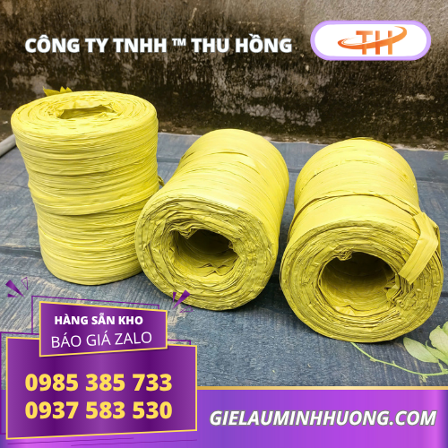 Mua sỉ dây nilong ống màu vàng 1kg giá ưu đãi tại miền Nam Mua sỉ dây nilong ống màu vàng 1kg giá ưu đãi tại miền Nam