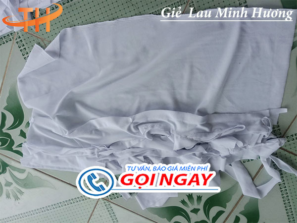 mua vải lau cotton trắng cân ký ở đâu?