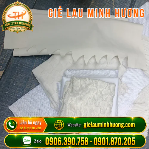 Mua vải lau trắng cotton giá sỉ Mua vải lau trắng cotton giá sỉ