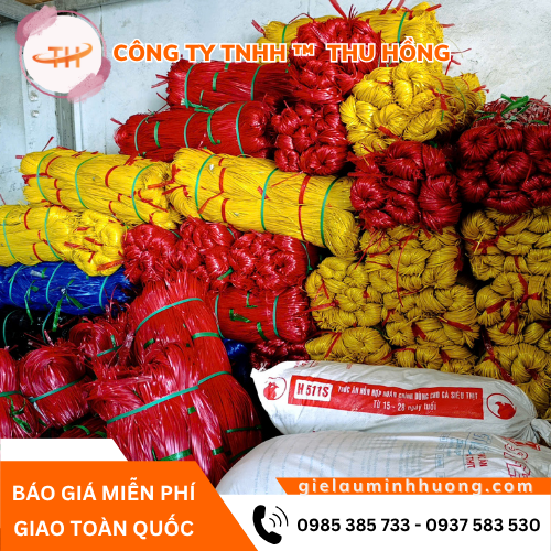 Nguồn dây nilon kẽm khô bó 10kg sẵn tại kho Thu Hồng
