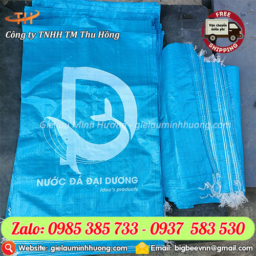 Nhận giao sỉ bao PP đựng đá in chữ giá siêu rẻ tại Bình Chánh Nhận giao sỉ bao PP đựng đá in chữ giá siêu rẻ tại Bình Chánh