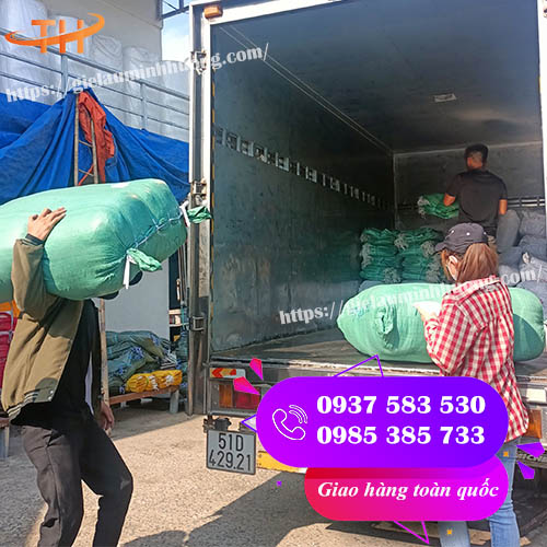 nhập giẻ lau công nghiệp, bao tải pp số lượng lớn về Đồng Nai