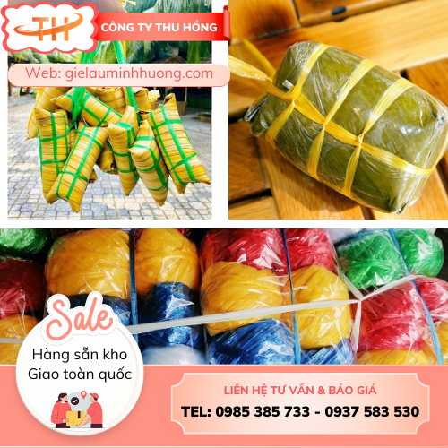 Dây nilon nem buộc nem chả, gói bánh Nhu cầu sử dụng dây nilon nem buộc nem chả, gói bánh