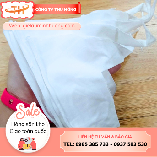 Giẻ lau trắng nhỏ khổ A5 Giẻ lau trắng nhỏ khổ A5 được yêu thích vì sự nhỏ gọn, tiện lợi