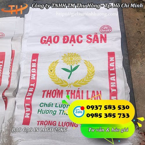 ở đâu bán bao gạo in logo 25kg giá rẻ ở đâu bán bao gạo in logo 25kg giá rẻ