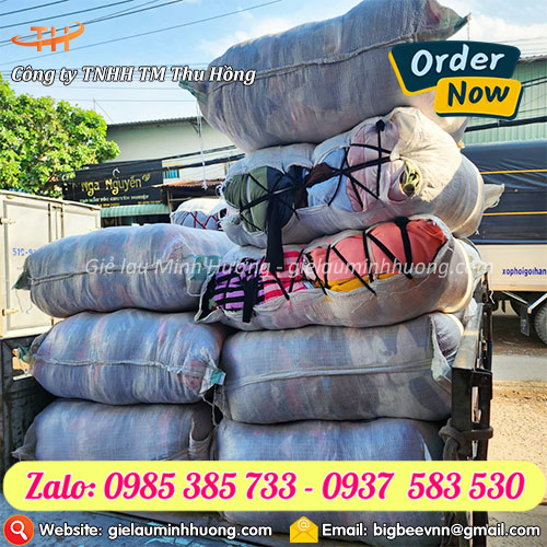 Quéo may lau máy móc bán theo cân Quéo may lau máy móc bán theo cân