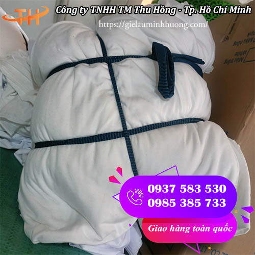 Quéo vải lau màu trắng khổ lớn quéo vải lau màu trắng khổ lớn