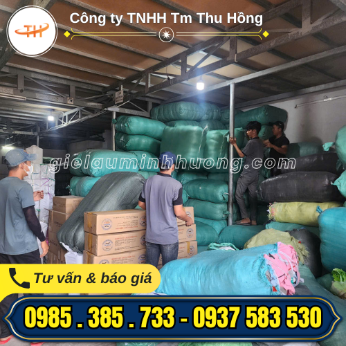 Giẻ lau Minh Hương đi hàng quéo vải màu tại kho TPHCM Quéo vải màu giá sỉ rẻ tận xưởng TPHCM