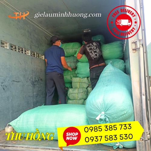 Quéo vải thun cotton màu trắng lau dầu nhớt giá rẻ Quéo vải thun cotton màu trắng lau dầu nhớt giá rẻ
