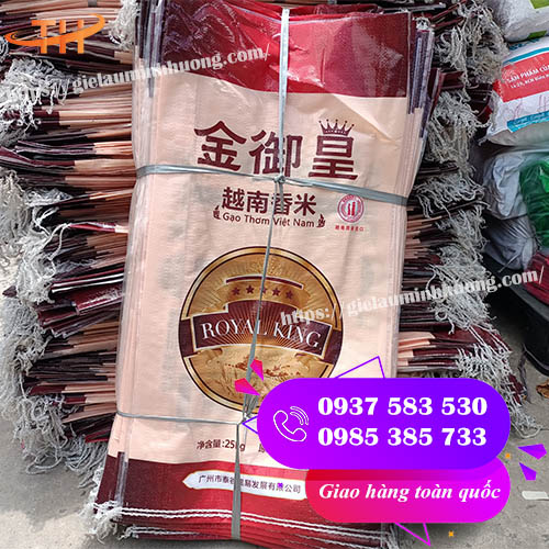 sản xuất bao tải in logo giá sỉ rẻ tốt nhất tại TPHCM