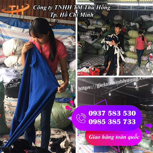 sản xuất giẻ lau công nghiệp tại Giẻ lau Minh Hương như thế nào?