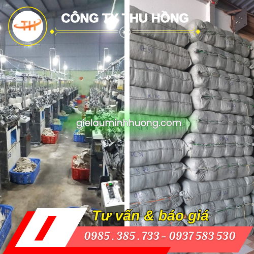 Sản xuất và đóng bao găng tay len màu kem 40g Sản xuất và đóng bao găng tay len màu kem 40g