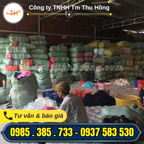 Sản xuất vải vụn công nghiệp bao 50kg Sản xuất vải vụn công nghiệp bao 50kg