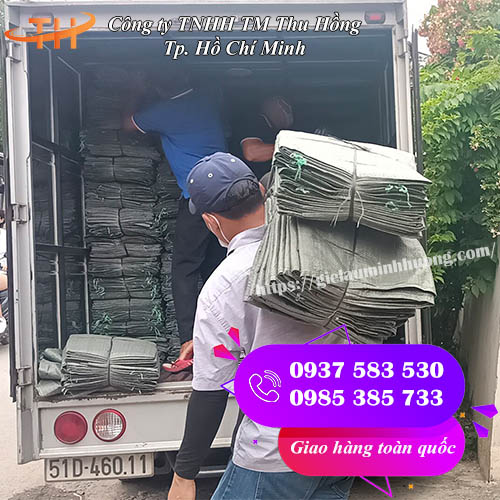 sỉ bao tải đựng trâu, xơ dừa, phân bón khu vực Bình Chánh