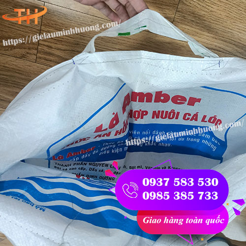 sỉ giá rẻ túi xách đi chợ làm từ vỏ bao thức ăn gia súc