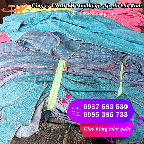 Thu Hồng bán rẻ khăn đa năng may nối lau bụi bẩn nhiều màu Thu Hồng bán rẻ khăn đa năng may nối lau bụi bẩn nhiều màu
