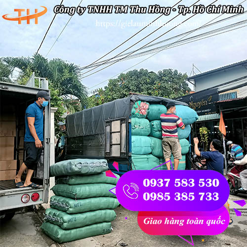 Thu Hồng chuyên sỉ găng tay len phủ cao su màu cam 60g tại TPHCM Thu Hồng chuyên sỉ găng tay len phủ cao su màu cam 60g tại TPHCM